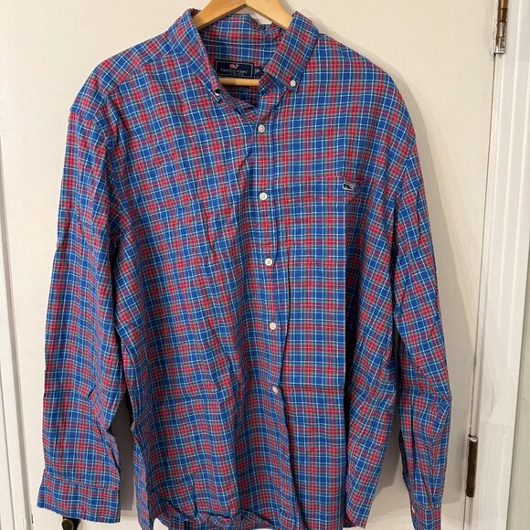 Vineyard Vines Men's Button Down Shirt - Picture 1 of 8